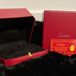 Cartier Red  empty Jewelry Box Set for bracelet and screwdriver